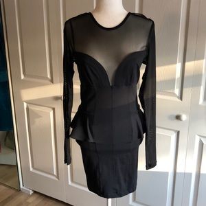 BeBe peplum dress